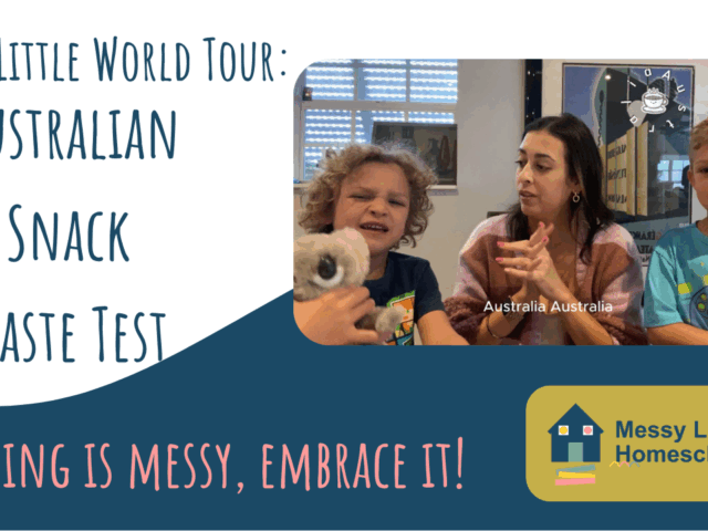 Messy Little World Tour: Australian Snack Taste Test – From Tim Tams to Vegemite, We Tried It All!